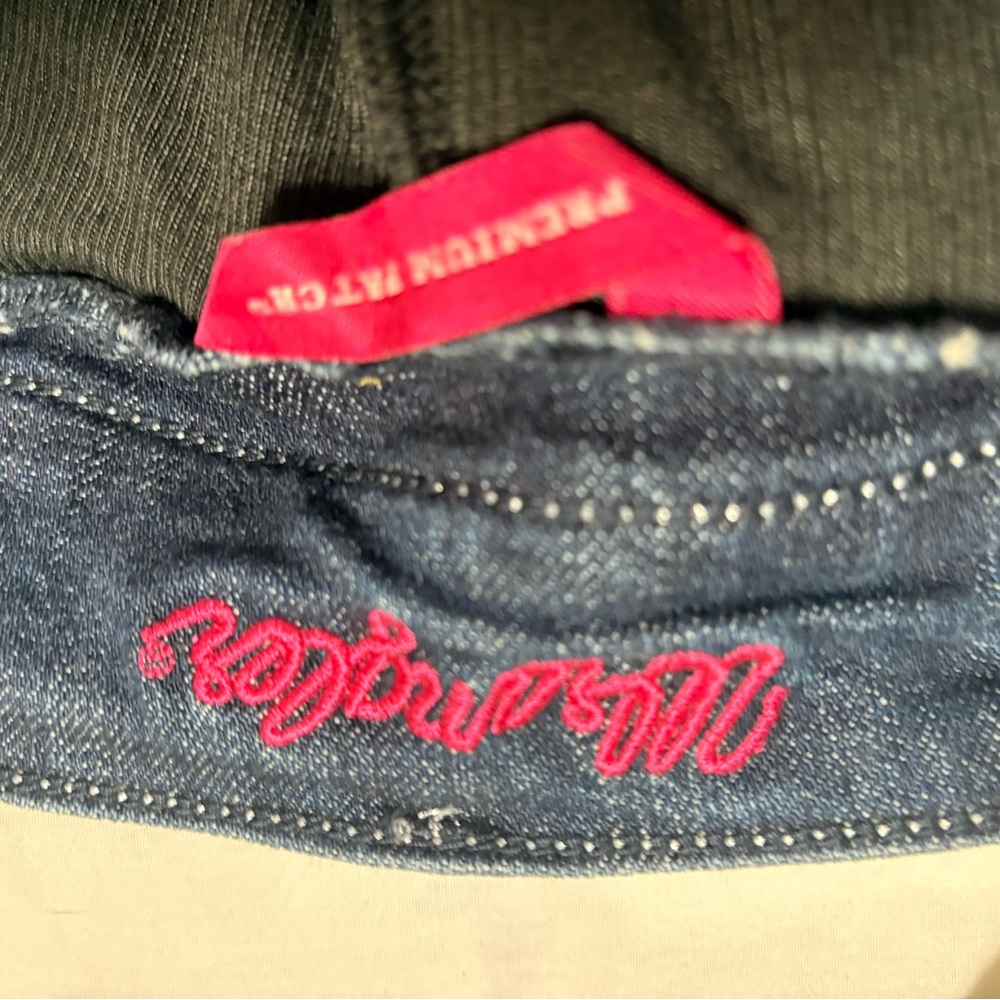 Wrangler Blue Denim Skirt with Black Fringe - Picture 10 of 10